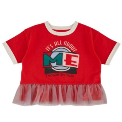 チュールペプラムリンガーTシャツ レッド(RD)