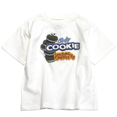 CCOKIE＆SNEAKERSプリントTシャツ ホワイト(WH)