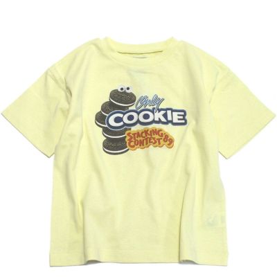 CCOKIE＆SNEAKERSプリントTシャツ イエロー(YE)