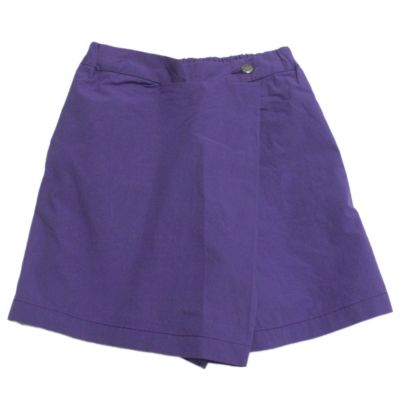 タイプライター ラップキュロット 12PLパープル
