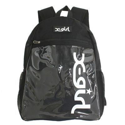 クリアポケットバックパック(18L) クロ(80)