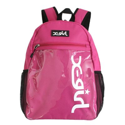 クリアポケットバックパック(18L) D・ピンク(18)