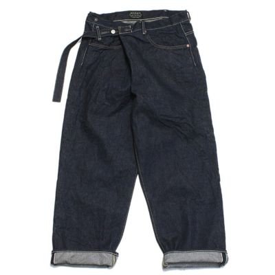 セルビッチデニムアシタックパンツ ネイビー(4)