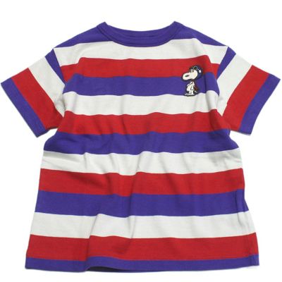 ワイドボーダーテンジク SNOOPY TEE 91CZYクレイジー