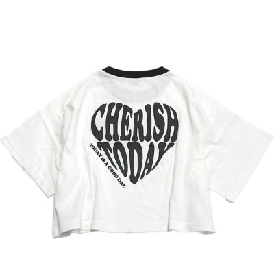 ハートリンガーTシャツ オフホワイト(03)