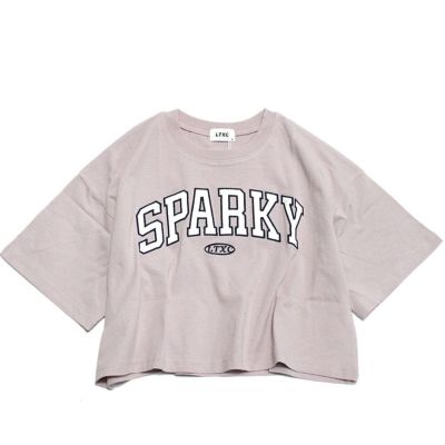 ロゴアップリ半袖Tシャツ ピンク(11)