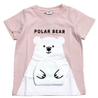 しろくま水族館Tシャツ ピンク(PK)