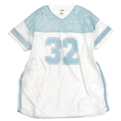 冷感インナー付きメッシュワンピース オフホワイト(03)