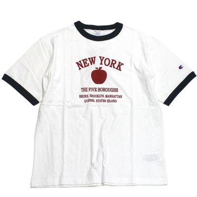 SHORTSLEEVE RINGER Tシャツ ホワイト(010)