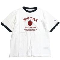 SHORTSLEEVE RINGER Tシャツ ホワイト(010)