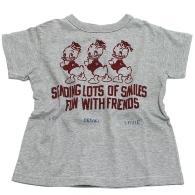 テンジク HUEY DEWEY LOUIE TEE 3GRグレー