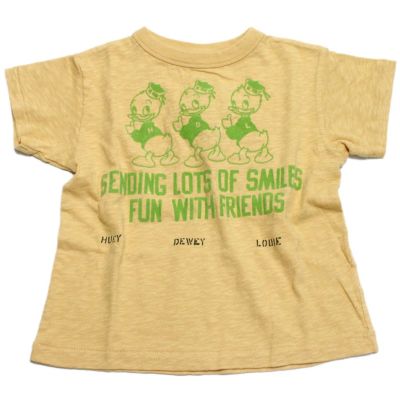 テンジク HUEY DEWEY LOUIE TEE 10Y黄