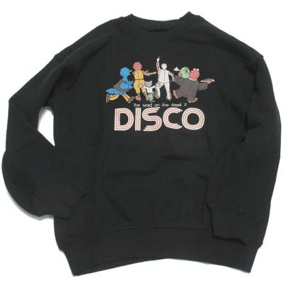 オールスターDISCOプリントスウェット ブラック(BK)