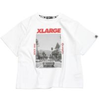 クラシックカーフォト半袖Tシャツ シロ(01)