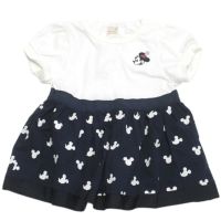【Disney】総柄ドッキングパフTシャツ コン(50)