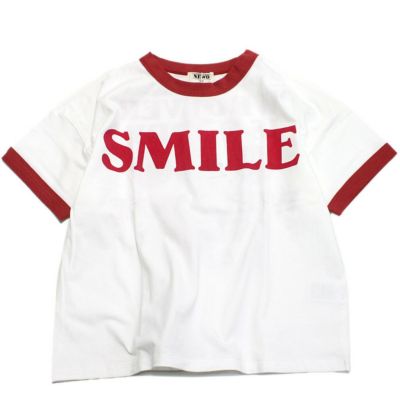 【NeWo】スマイルリンガー Tシャツ レッド