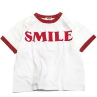 【NeWo】スマイルリンガー Tシャツ レッド