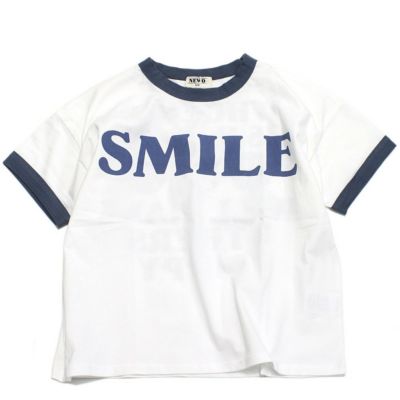 【NeWo】スマイルリンガー Tシャツ ネイビー