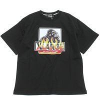 ファイヤーOGゴリラ半袖Tシャツ クロ(80)