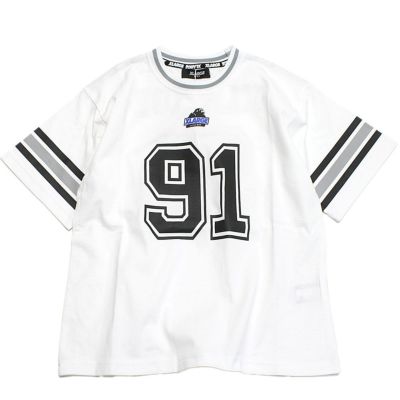 ナンバリング半袖Tシャツ シロ(01)