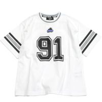 ナンバリング半袖Tシャツ シロ(01)