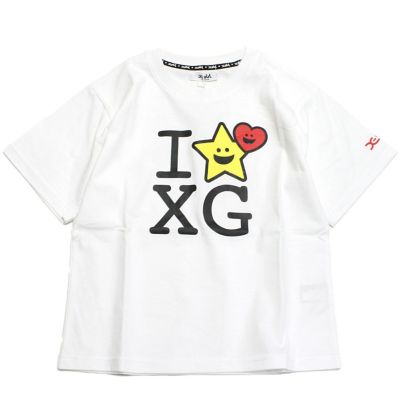 I LOVE XG　半袖Tシャツ シロ(01)