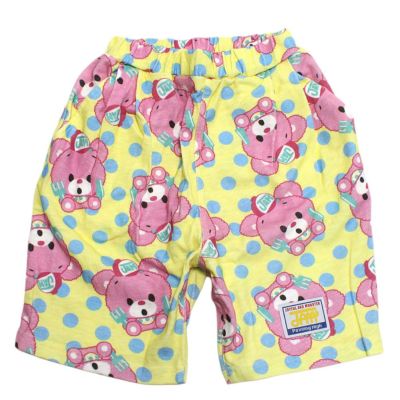 モコテンポップショートパンツ イエロー