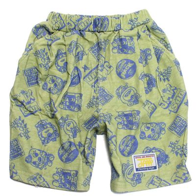 ラクガキショートパンツ グリーン