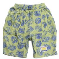 ラクガキショートパンツ グリーン