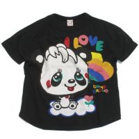 LOVE レインボードルマンTシャツ ブラック