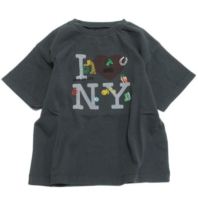 オーバーステッチTシャツ ブラック(BK)