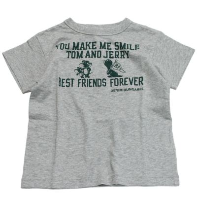 テンジク TOM AND JERRY BFF Tシャツ 3GRグレー