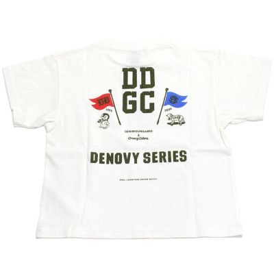 テンジク DDGC DENOVY SERIES Tシャツ（GROOVYCOLORSコラボ） 1W白