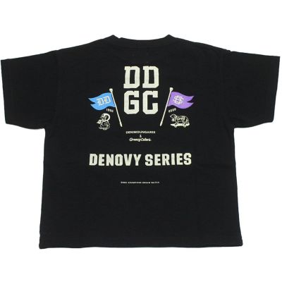 テンジク DDGC DENOVY SERIES Tシャツ（GROOVYCOLORSコラボ） 2BK黒