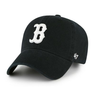 47 CLEAN UP NO LOOP LABEL RED SOX CAP ブラック