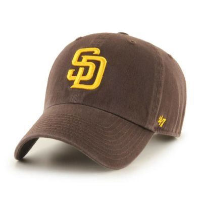 47 CLEAN UP PADRES CAP ブラウン