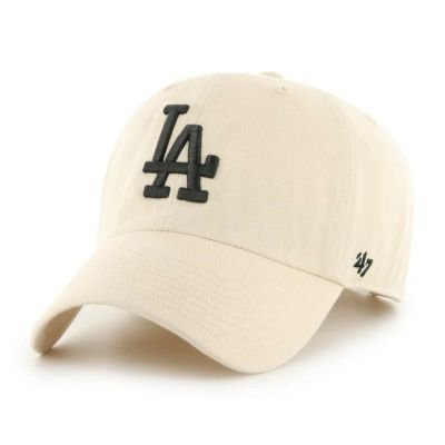 47 CLEAN UP DODGERS CAP ナチュラル