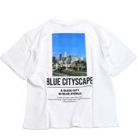 【接触冷感】ハイクールコットン・バックフォト半袖Tシャツ シロ(01)
