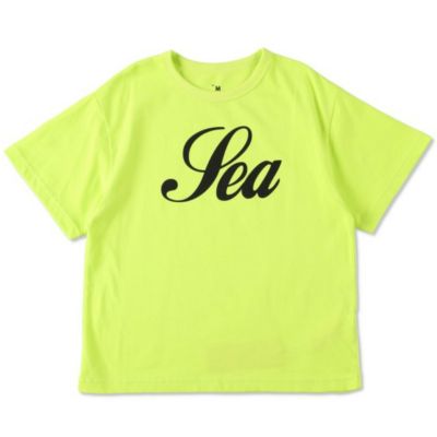 【SMOOTHY×WIND AND SEA】SEA Tシャツ ライム