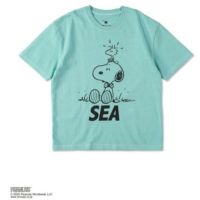 【SMOOTHY×WIND AND SEA】PGT Snoopy Tシャツ サックス