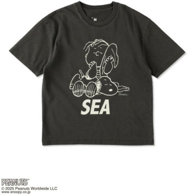 wind and seaスヌーピー熊谷隆志SMOOTHY Snoopy スムージー] 【SMOOTHY×WIND AND SEA】PGT Snoopy Tシャツ