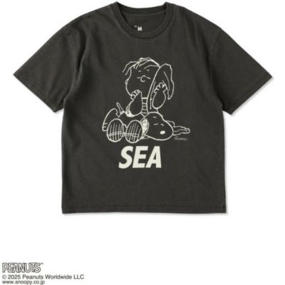 【SMOOTHY×WIND AND SEA】PGT Snoopy Tシャツ ブラック
