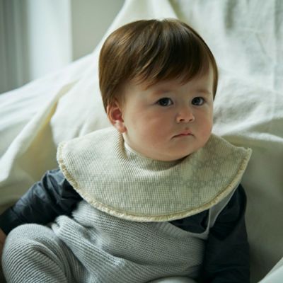 MARLMARL ビブ オーガニック 6 フリンジセイジ (名入れ刺繍可) fringe sage