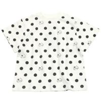 猫柄ワイドTシャツ ホワイト