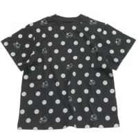 猫柄ワイドTシャツ グレー