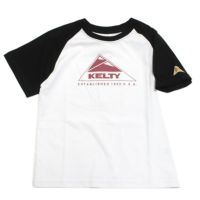 【接触冷感】【KELTY】ラグランTシャツ クロ(80)