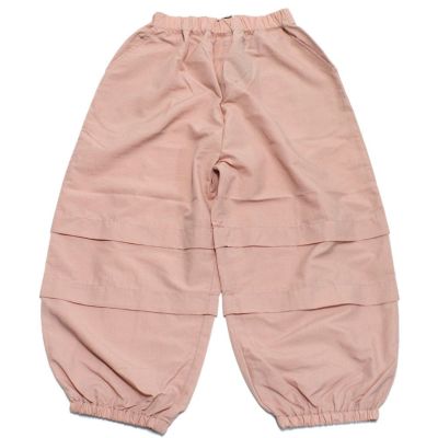 プリーツパンツ ライトピンク