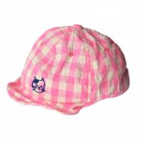 CAT刺繍ギャバCAP ピンク