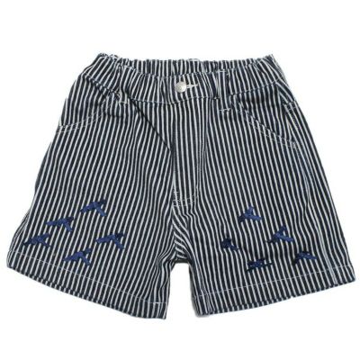 【NeWo】CDリボンショートパンツ ヒッコリー