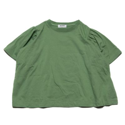 【NeWo】フレアTシャツ カーキ
